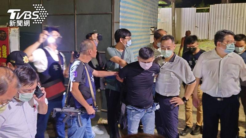 殺警犯林信吾在庭上首度向家屬道歉。(圖/TVBS檔案照)