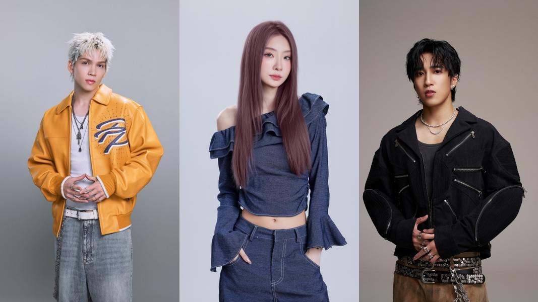 這次演出嘉賓還有派偉俊(左起)、陳華跟婁峻碩。(圖/《Garena 傳說對決》 提供)
