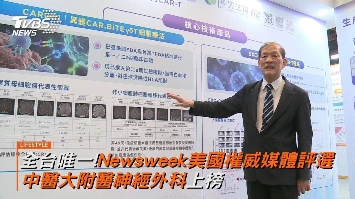 全台唯一! 《Newsweek》美國權威媒體評選 中醫大附醫神經外科上榜