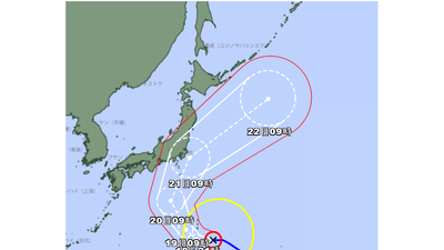 赴日看亞運注意!杜鵑颱風20日襲日 東京至仙台防強風大雨