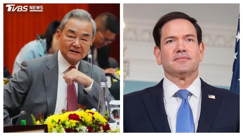 川習會前夕,王毅與盧比歐通電話。(圖/達志影像美聯社)