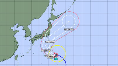 去日本玩注意!杜鵑颱風恐直撲東京 日氣象廳:關東週末防「警報級大雨」