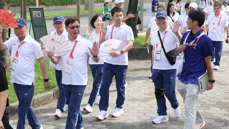 亞運-名古屋-李洋-運動部長-中華隊-開村儀式