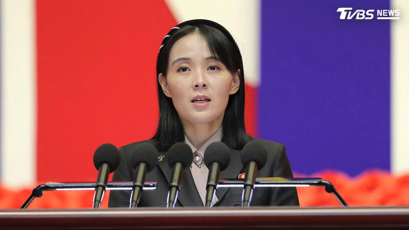 北韓領導人金正恩胞妹金與正近年頻繁代表平壤對外發聲(圖/達志影像美聯社)