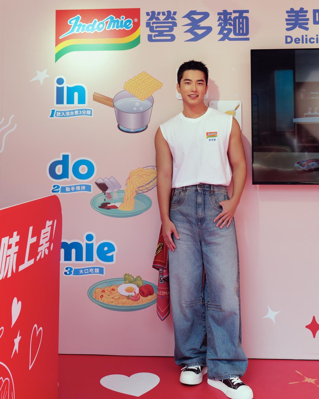 曾敬驊二度成金鐘影帝。(圖/ndofood.營多食品提供)