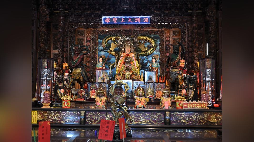 ▲「2026彰化縣媽祖祈福文化節」活動媽祖神像。(圖/彰化縣政府)