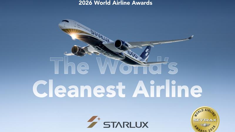 星宇航空蟬聯SKYTRAX五星航空。(圖/業者提供)