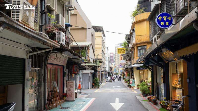 台北市捷運中山站旁的「赤峰街」近年成為文青小店聖地,不過近期卻有不少店面陸續撤離。(示意圖/shutterstock達志影像)