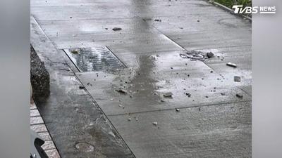 高雄30年大樓下「磁磚雨」 他控管委會擺爛不理