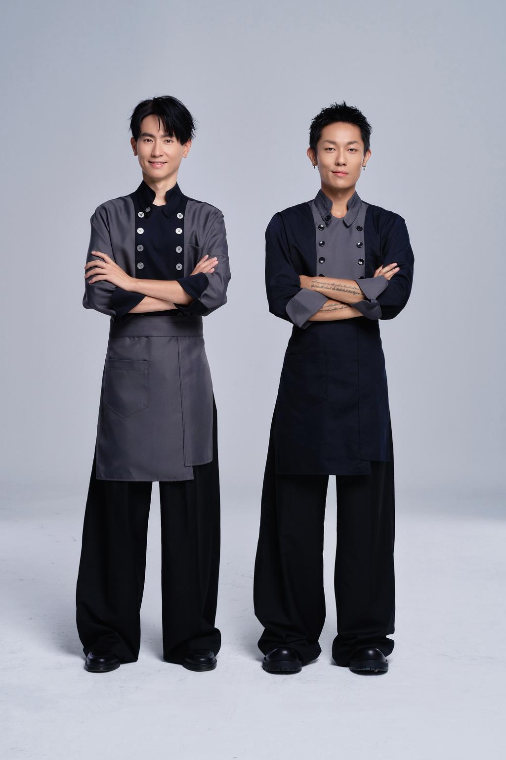 雙導師楊盛堯Max（左）、張楷奕。（圖／TVBS）
