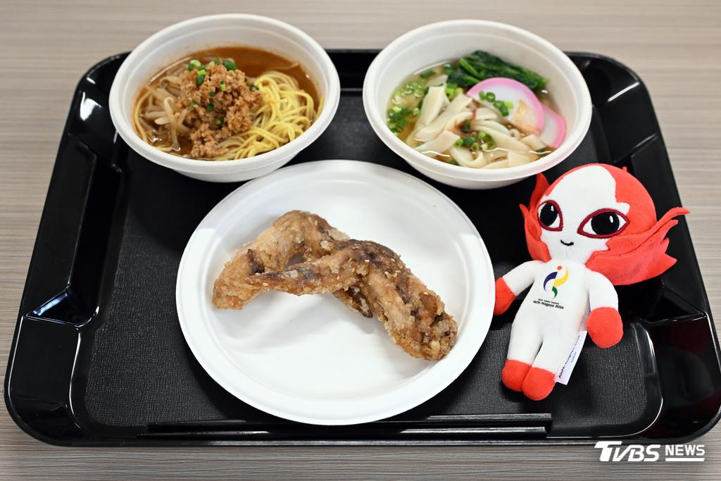 2026愛知・名古屋亞運會選手餐食(圖/達志影像美聯社)