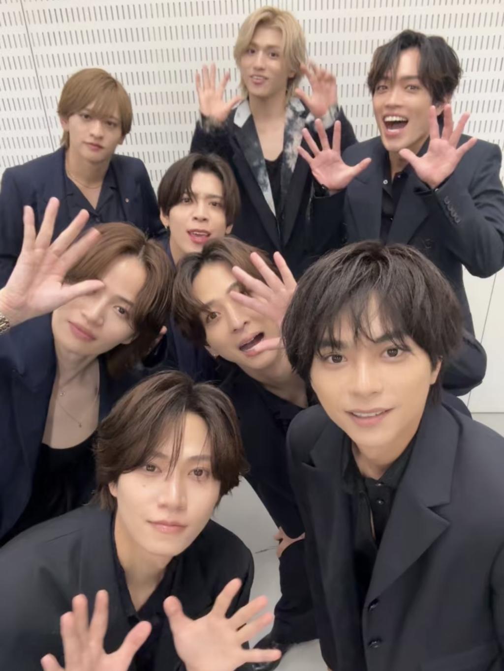 timelesz將暫時以7人體制活動。(圖/翻攝自OVTT_official推特)