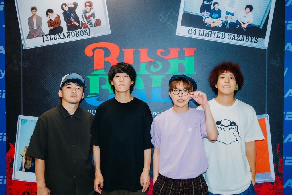 日本搖滾樂團04 Limited Sazabys三度來台開唱。（圖／好玩國際文化提供）