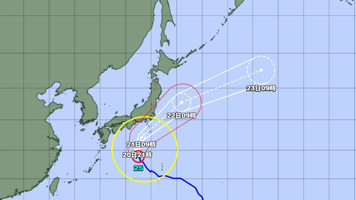 杜鵑颱風明逼近日本關東!估「1天灌近2個月雨量」 千葉豪雨恐重演