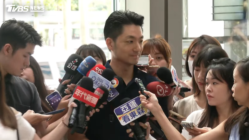 台北市長蔣萬安今出席北市優良交通導護志工表揚大會。(圖/TVBS)