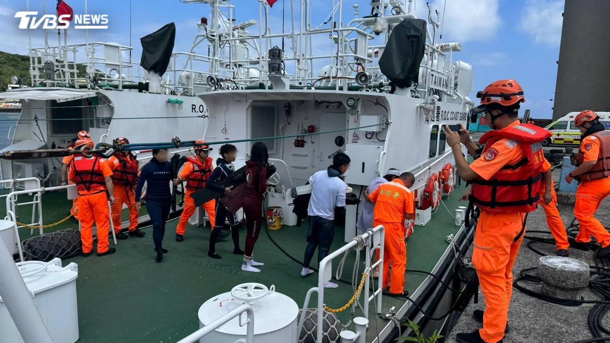 快訊/貢寮龍洞灣岬6潛水客「游不回岸上」 海巡船艇出動救援