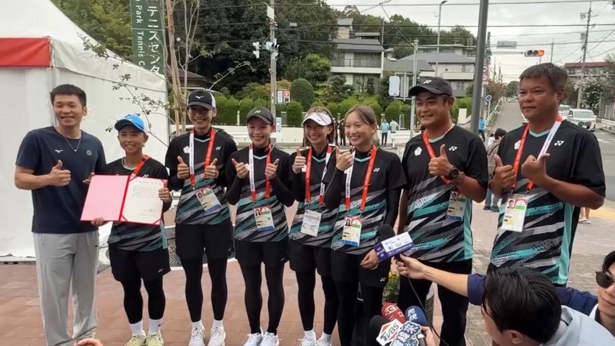 名古屋亞運首銀出爐!軟網女團抗日惜敗 李洋喊很棒了頒賀電