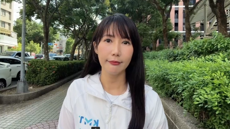 國民黨北市議員柳采葳批評綠營支持者出征鬍鬚張行為。(圖/柳采葳提供)