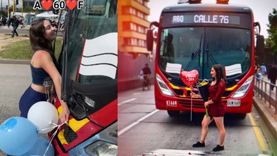 愛上公車!哥國女護理師嫁「雙節巴士」 辭職轉當清潔工只為陪尪