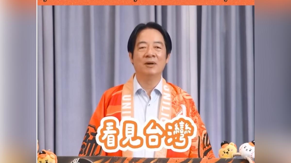 陳鏞基職棒生涯引退賴清德送祝福 喊話統一獅「年底總統府見」