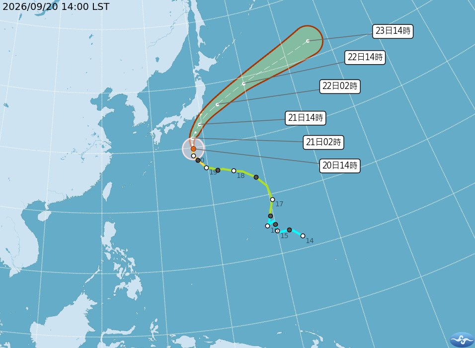 天氣-現在天氣-明天天氣-台灣天氣-天氣預報-氣象署-颱風