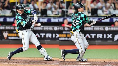 中職/高宇杰代打再見高飛犧牲打!被平野「拉褲子壓倒亂親」