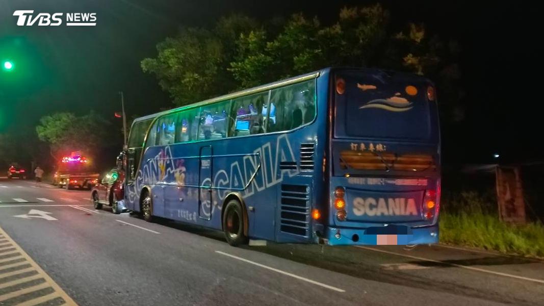 花蓮-台9線-車禍-連環撞-遊覽車