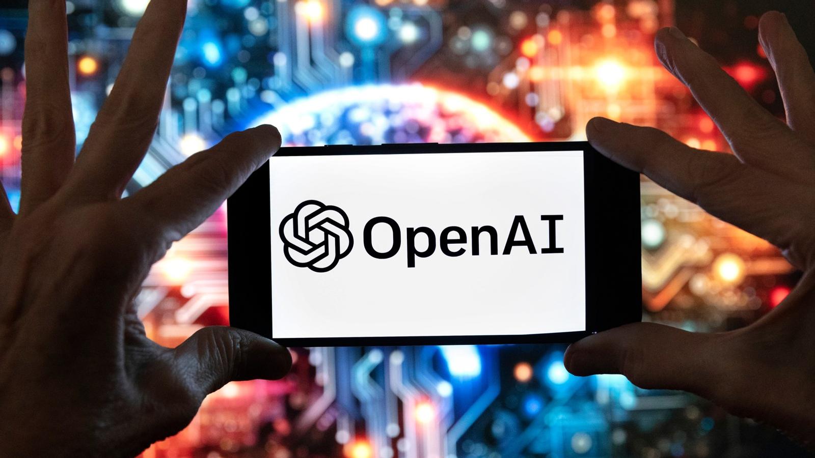 OpenAI標誌資料照(圖/達志影像美聯社)