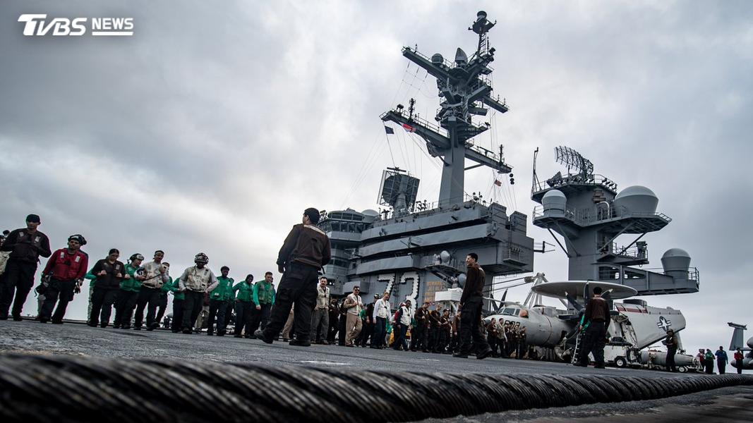 美國在伊朗戰爭上已花費約1.43兆元。(圖/X@GW_CVN73)
