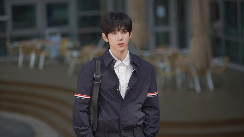韓國男團LUN8成員Chael接演短劇化身財閥繼承人。(圖/Clipply POP提供)