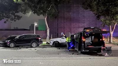 台中「阿法」失控連撞3車!男駕駛精神恍惚被抓包毒駕慘了
