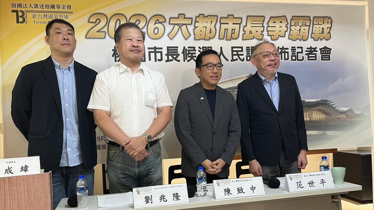 陳致中建議黃世杰:多找沈伯洋去造勢