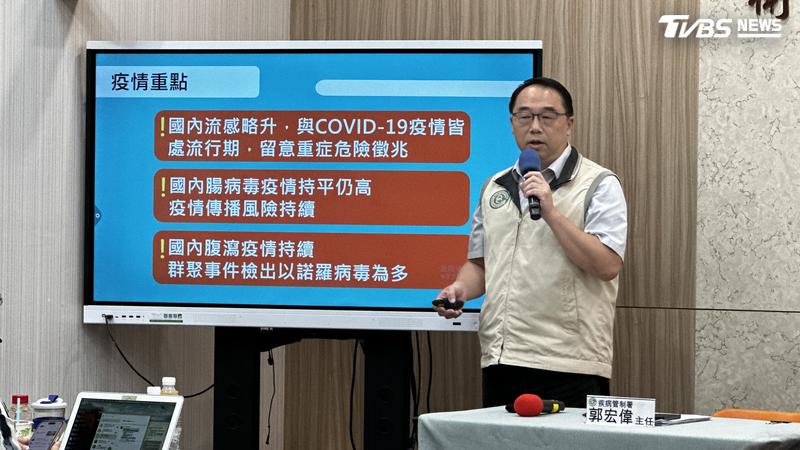 流感上週破14萬人就診,新增30死亡、165重症雙創本季新高。(圖/陳詩璧攝)