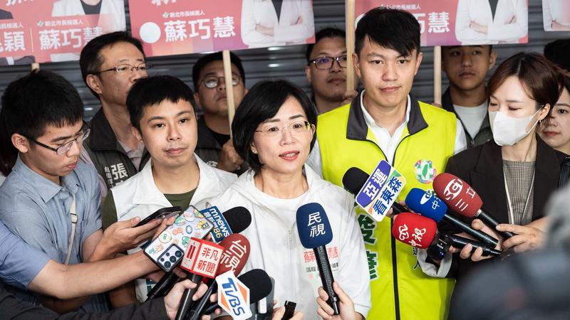 蘇巧慧力挺沈伯洋:我對他有信心。(圖/蘇巧慧辦公室提供)