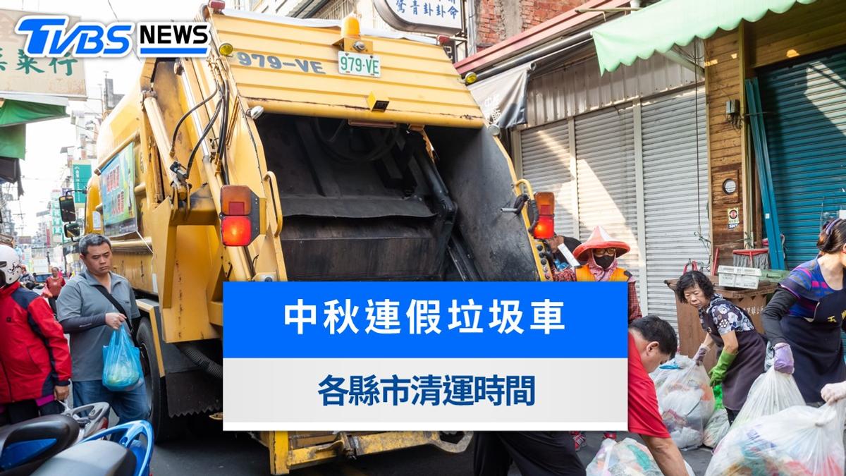 2026中秋連假垃圾車有收嗎?全台各縣市清運時間表!停收規定與查詢一覽