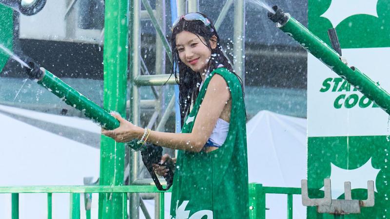 「水彈女神」權恩妃10月將首度站上林口體育場帶來演出。(圖/news1提供)
