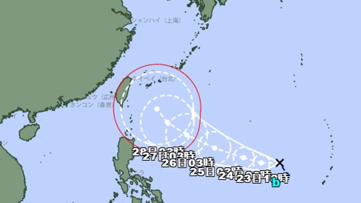天氣/日氣象廳發烈風警報!準颱風「舒力基」最快今生成 1走法直衝台灣