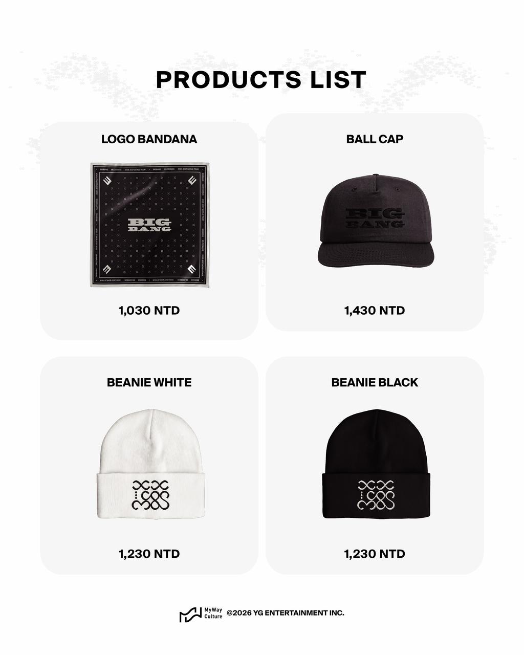BIGBANG快閃店-BIGBANG周邊-BIGBANG台灣快閃店-BIGBANG 20週年-BIGBANG演唱會周邊-BIGBANG預購-BIGBANG線上預購
