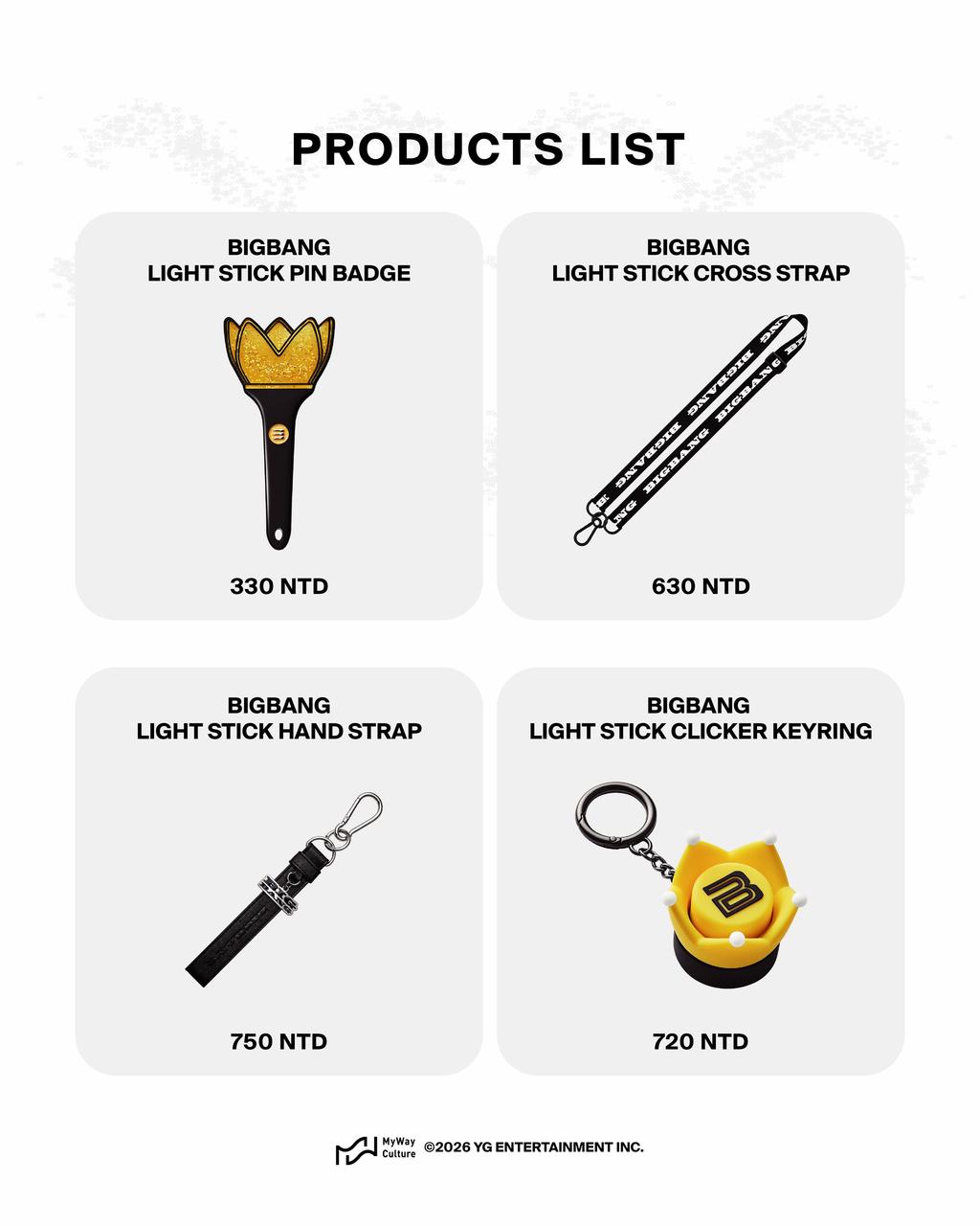 BIGBANG快閃店-BIGBANG周邊-BIGBANG台灣快閃店-BIGBANG 20週年-BIGBANG演唱會周邊-BIGBANG預購-BIGBANG線上預購