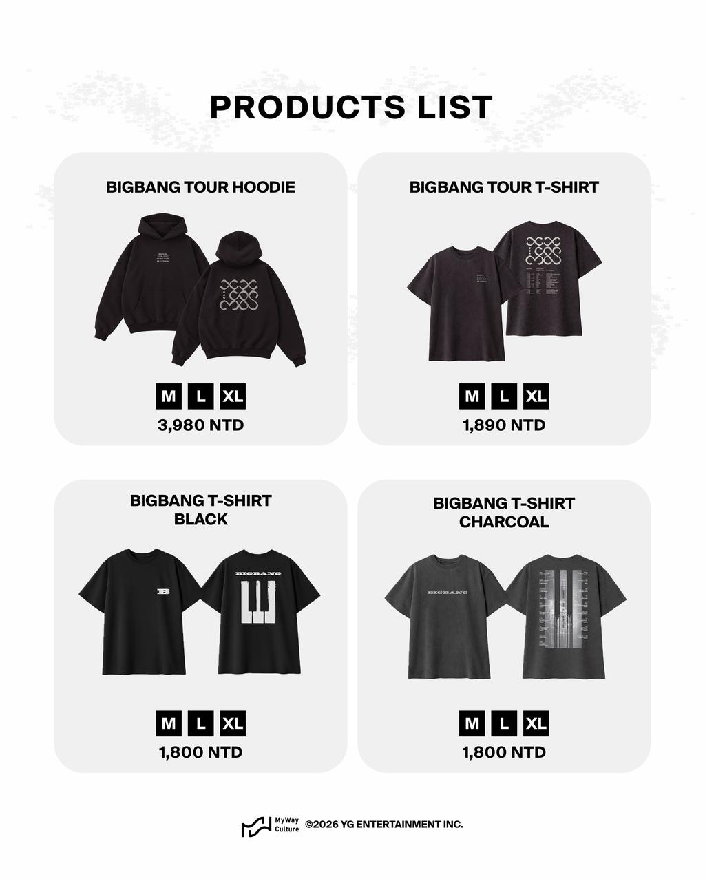 BIGBANG快閃店-BIGBANG周邊-BIGBANG台灣快閃店-BIGBANG 20週年-BIGBANG演唱會周邊-BIGBANG預購-BIGBANG線上預購