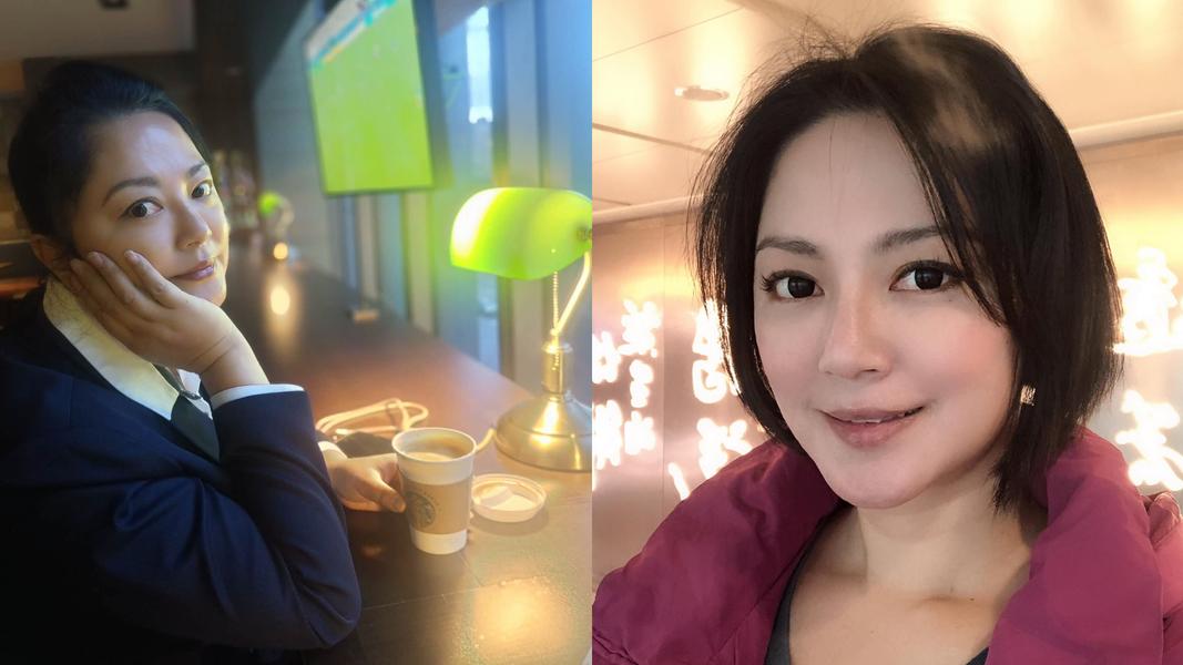 傅天穎褪去昔日明星光環,靠自己打拚生活。(圖/翻攝自李傅中琴臉書)