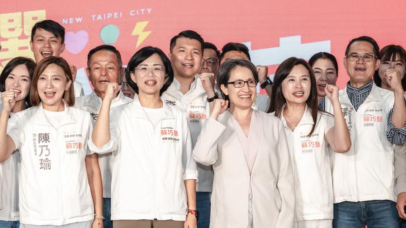 最新民調蘇巧慧逆轉李四川。(圖/蘇巧慧辦公室提供)