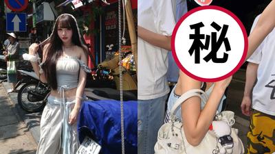 林襄越南街頭0偽裝、全素顏「29歲真實面容」現形 網驚:清純女高中生