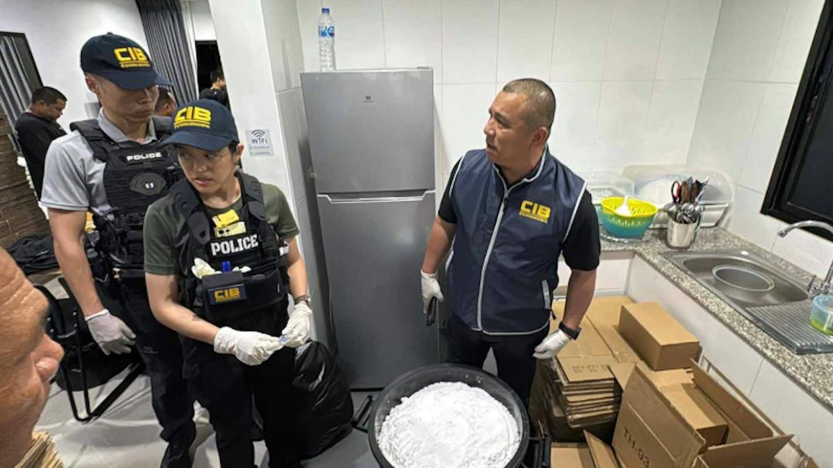 僅為8萬酬勞!泰國警方查獲逾6億元冰毒 26歲港男落網