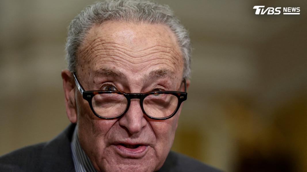 參議院民主黨領袖舒默(Chuck Schumer)。(圖/達志影像路透社)