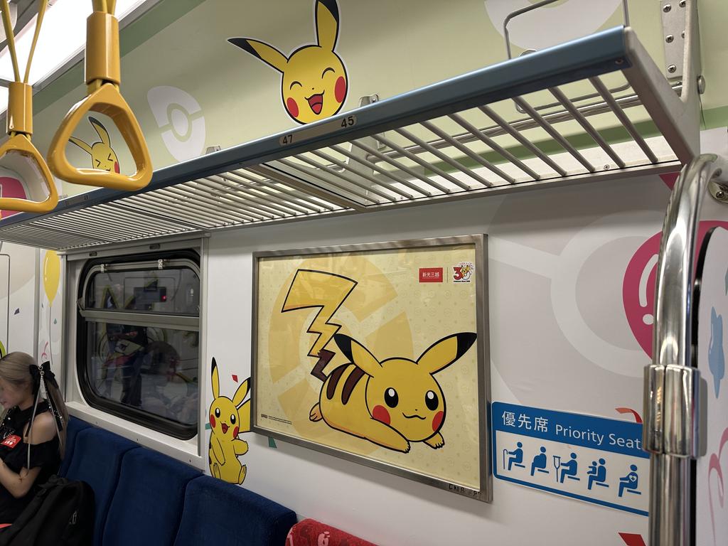 寶可夢列車內部（圖／TVBS）