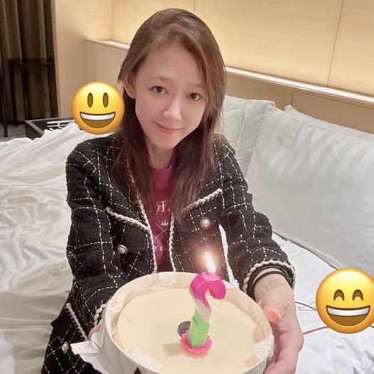 裴琳在22日迎來了43歲生日。(圖/翻攝自蔡裴琳Peilin Tsai FB)