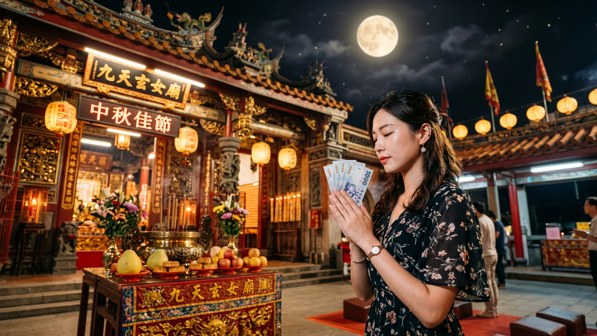 中秋逢九天玄女成道日!3生肖財運驚人 必拜拜求偏財、轉運