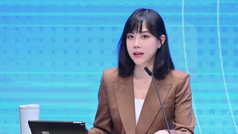 行政院發言人李慧芝表示對於最低工資調漲突破3萬元,政院也樂觀其成。(圖/行政院提供)