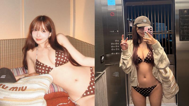 三上悠亞在IG發布多張泳裝照。(圖/翻攝自
IG@yua_mikami)